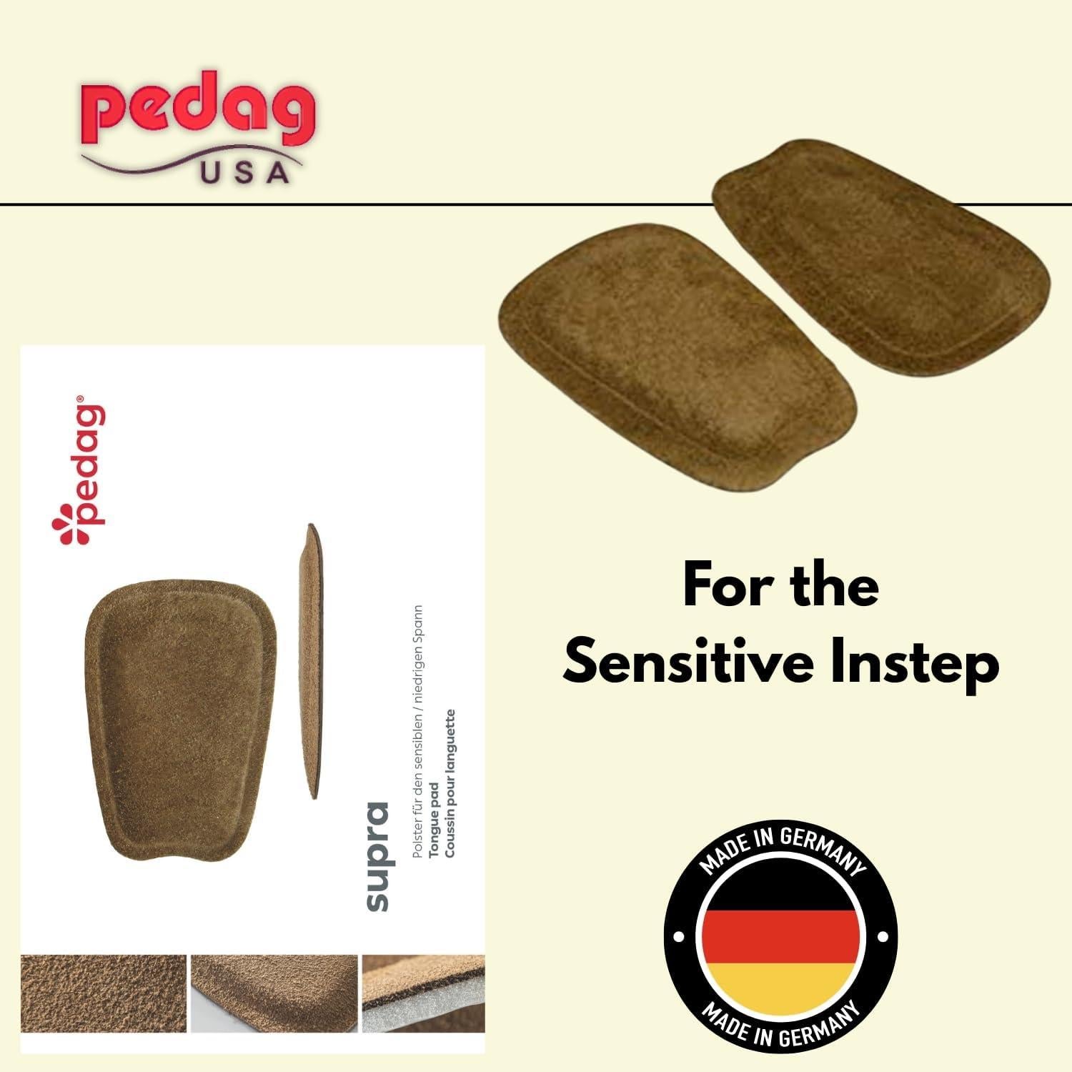 Almohadillas para lengüeta Pedag Supra - Cuero suave y viscoelástica