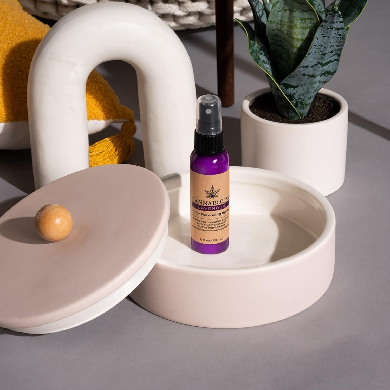 Spray Eliminador de Olores Cannabolish Lavanda 59 ml Natural