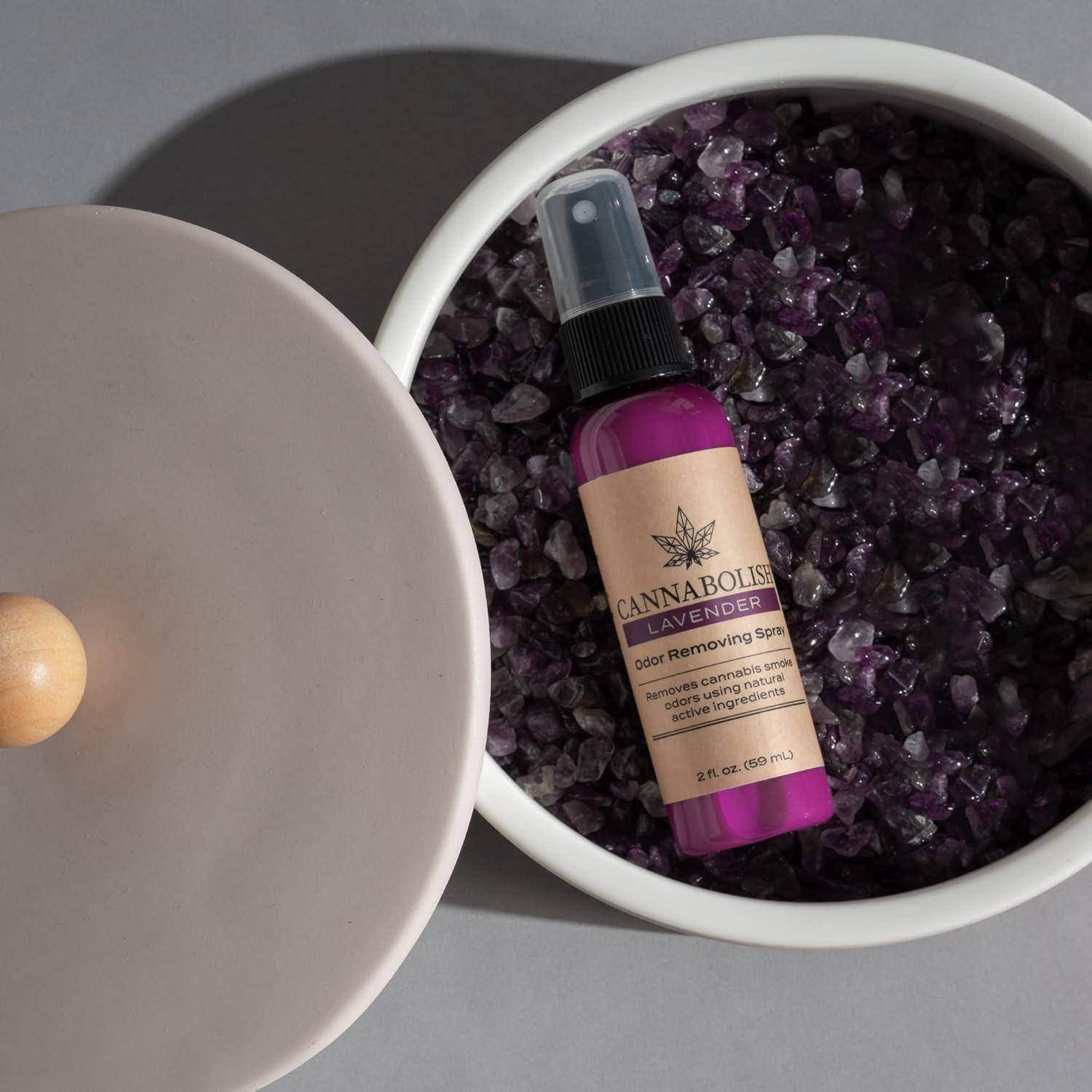 Spray Eliminador de Olores Cannabolish Lavanda 59 ml Natural