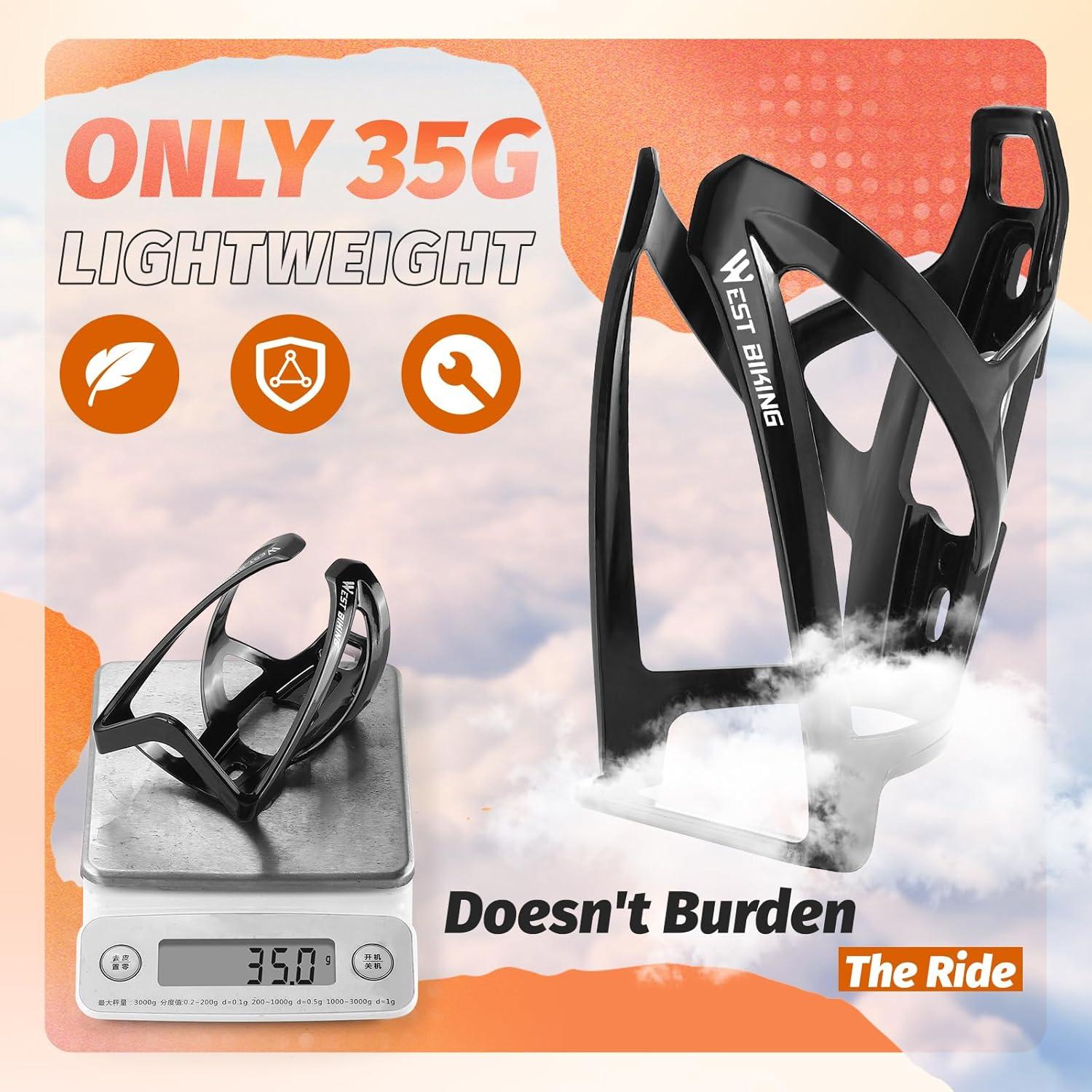 Soporte para Botella de Agua West Biking 0704037 Ultraligero