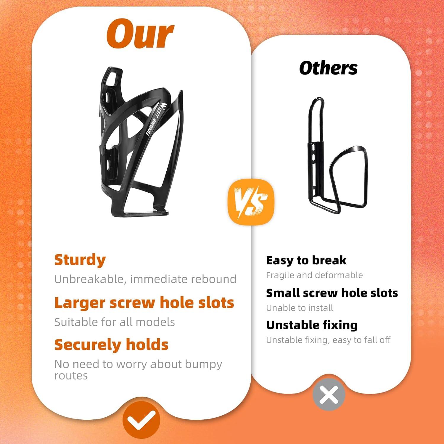 Soporte para Botella de Agua West Biking 0704037 Ultraligero