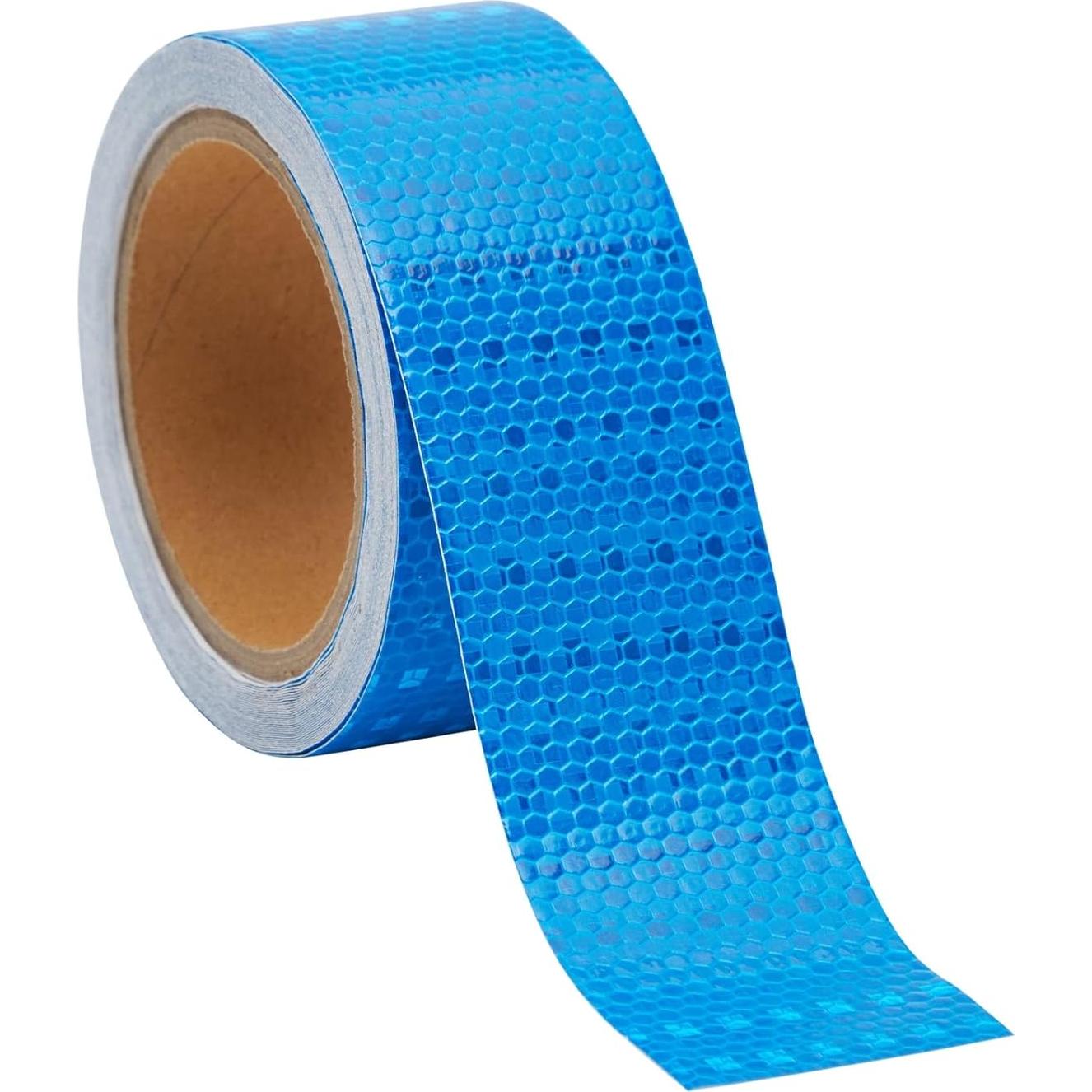 Cinta Reflectante Azul Juvo Plus 5 cm x 9.14 m Impermeable
