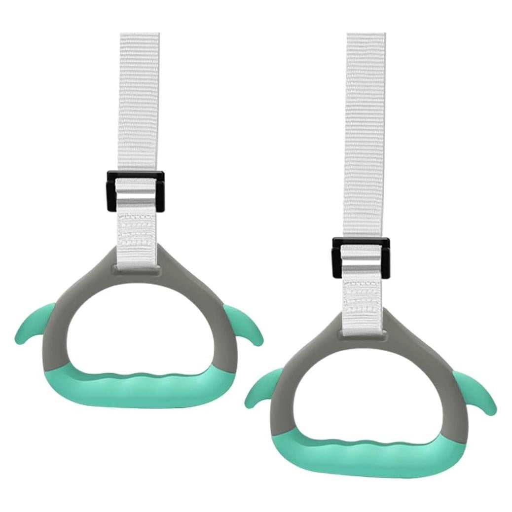 Anillas de Gimnasia Kechery para Niños con Correas Ajustables