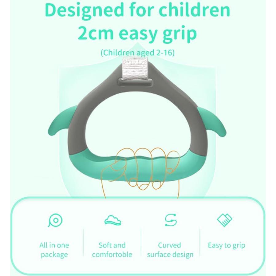 Anillas de Gimnasia Kechery para Niños con Correas Ajustables