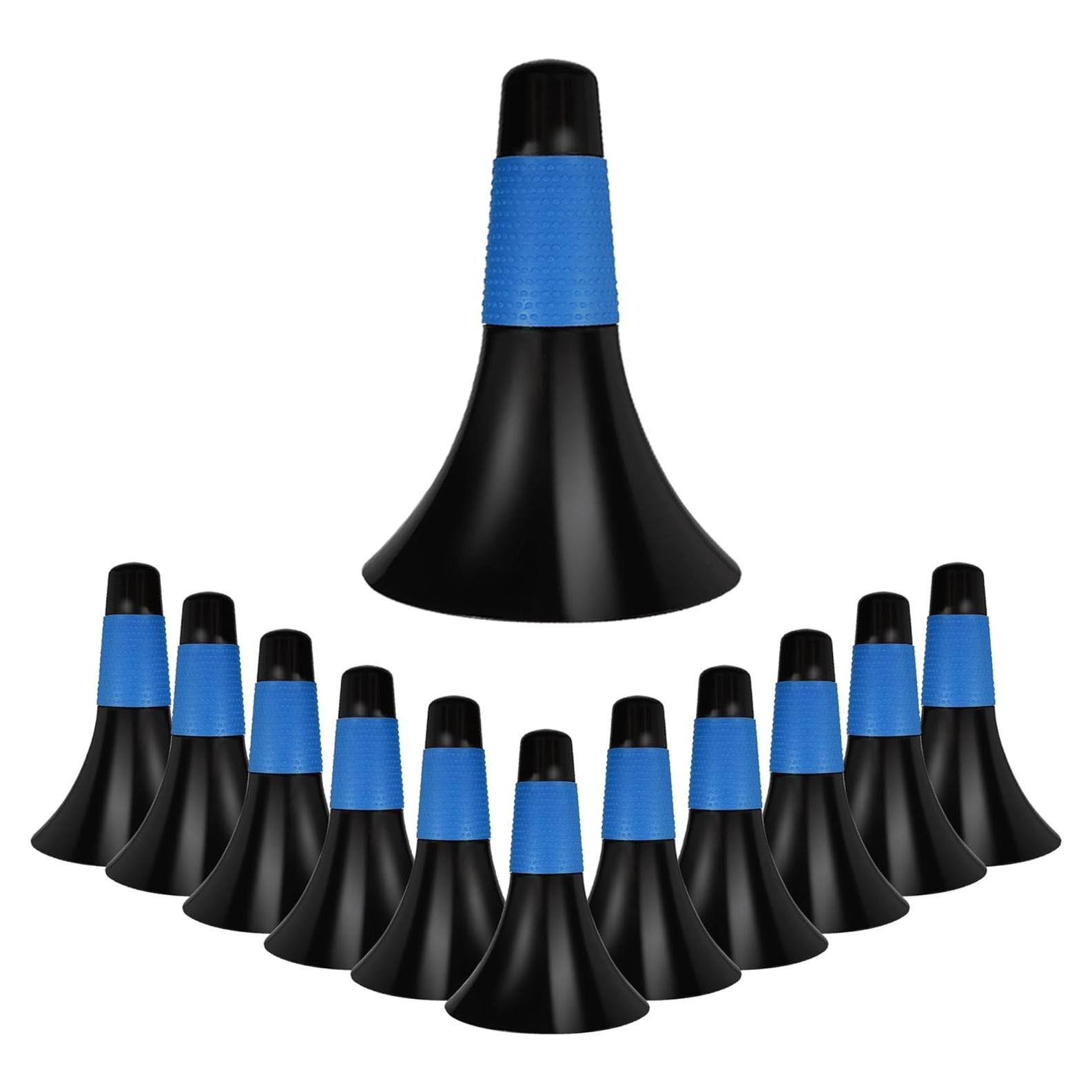 12 Conos de Entrenamiento JRONG Tols 22.86 cm para Fútbol y Baloncesto