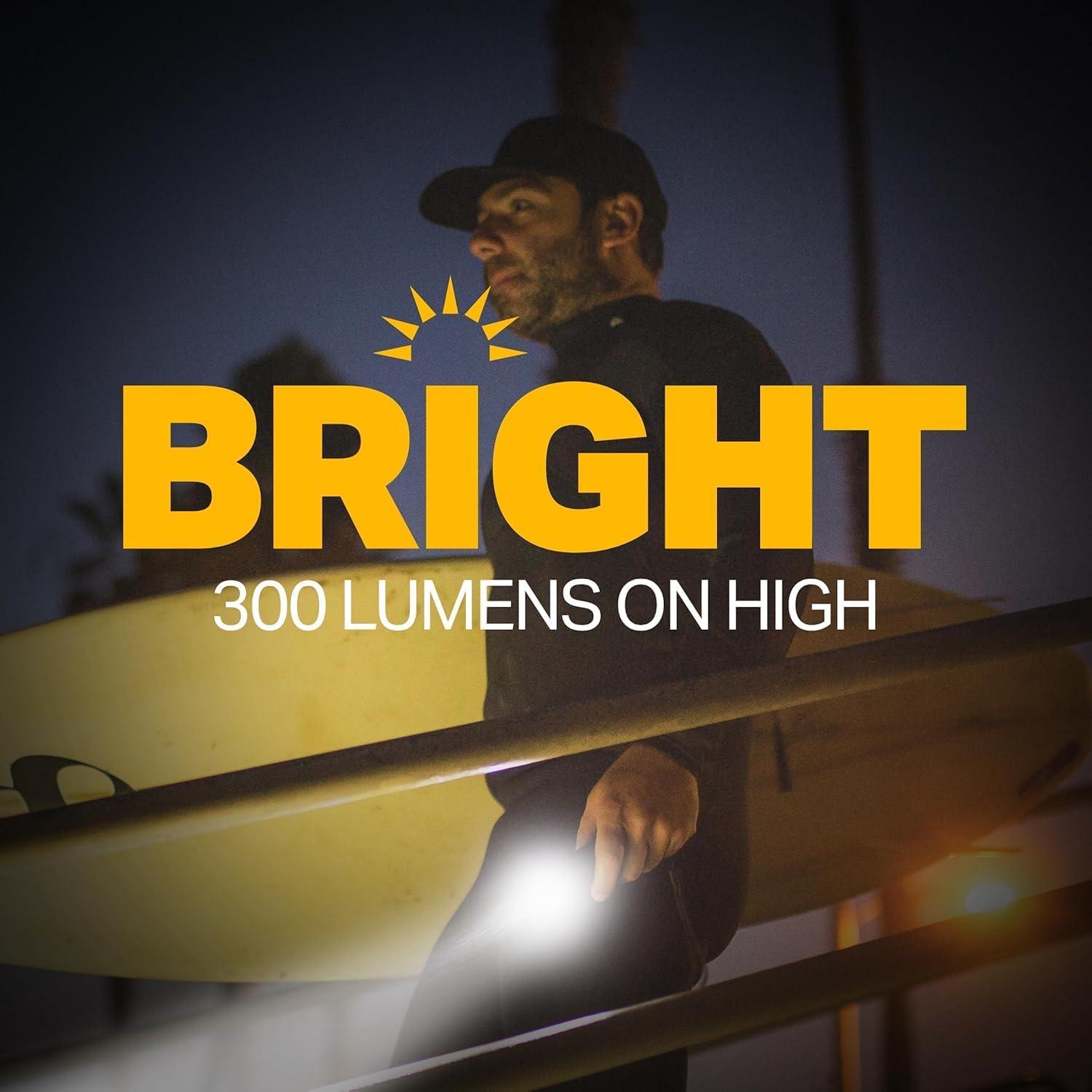 Linterna LED LuxPro LP290V3 300 Lúmenes 3 Modos IPX4