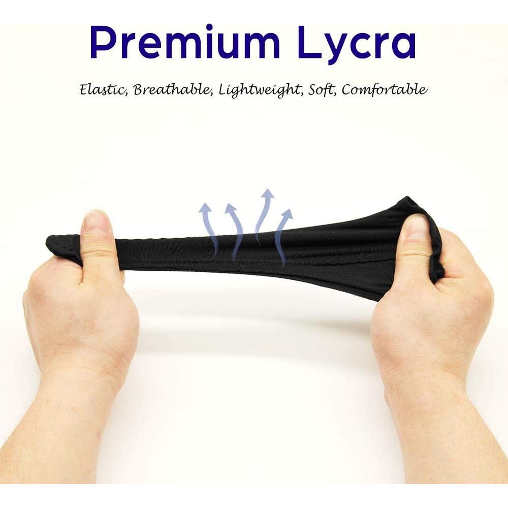 AKX Artist Glove XSmall - 2 Pack Palm Rejection Drawing Gloves for Graphic Tablet, iPad - Smudge Guard, Reduce Friction, 1-Finger, Elastic Lycra, Good for Left and Right Hand, Black | AK-01