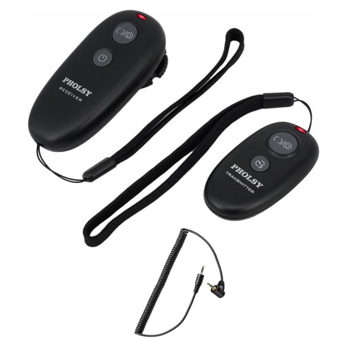 Disparador Remoto Inalámbrico PHOLSY C6 para Canon, Fuji y Olympus