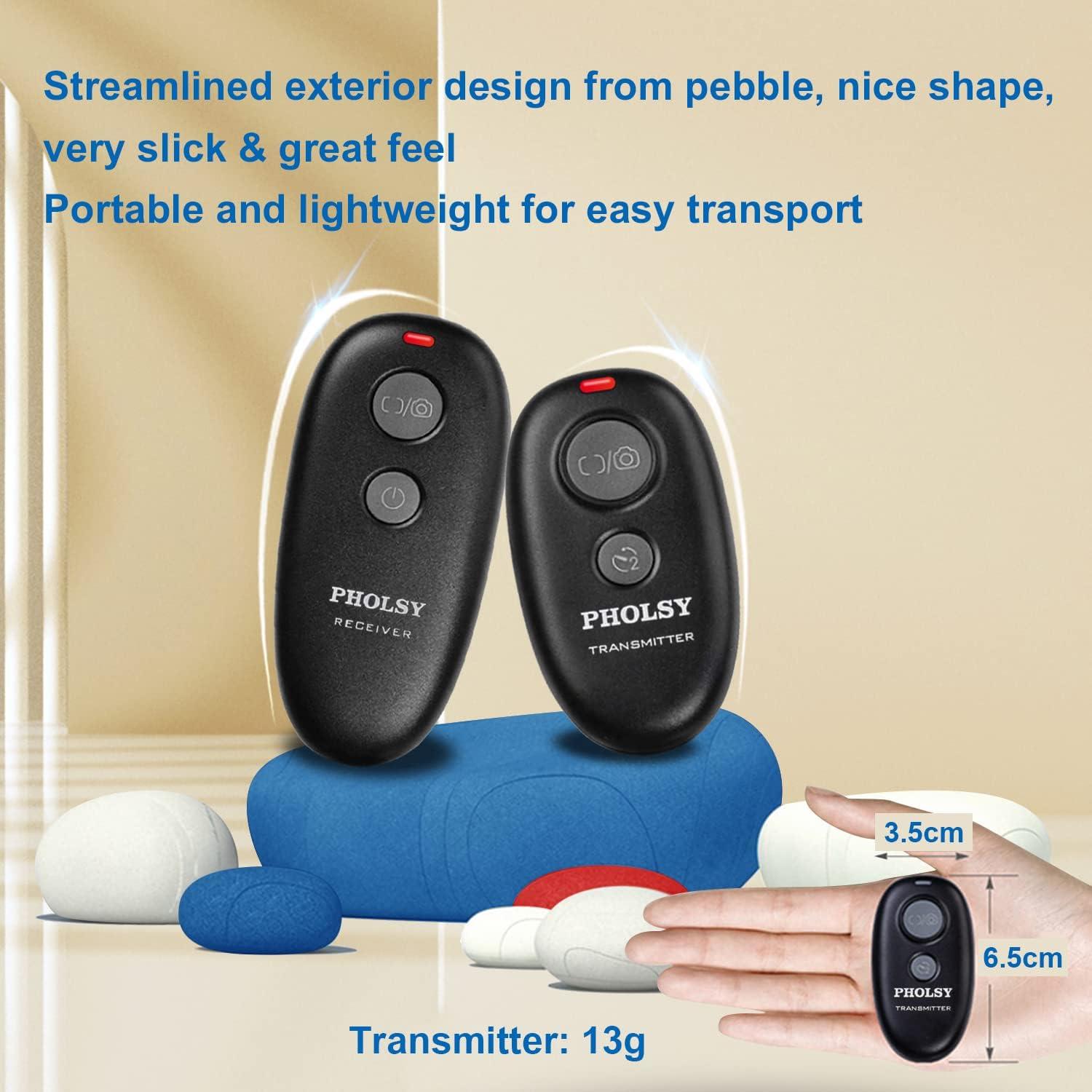 Disparador Remoto Inalámbrico PHOLSY C6 para Canon, Fuji y Olympus