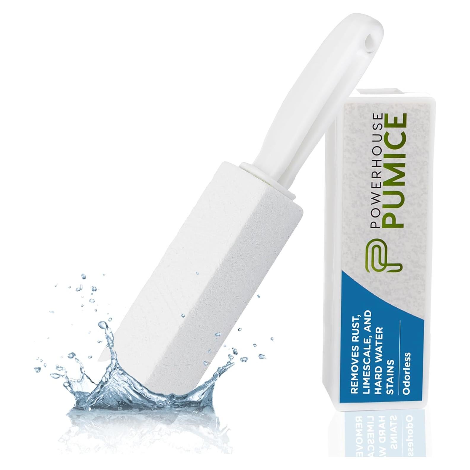 Piedra Pómez Powerstone Limpiador de Inodoro con Mango 1 Unidad