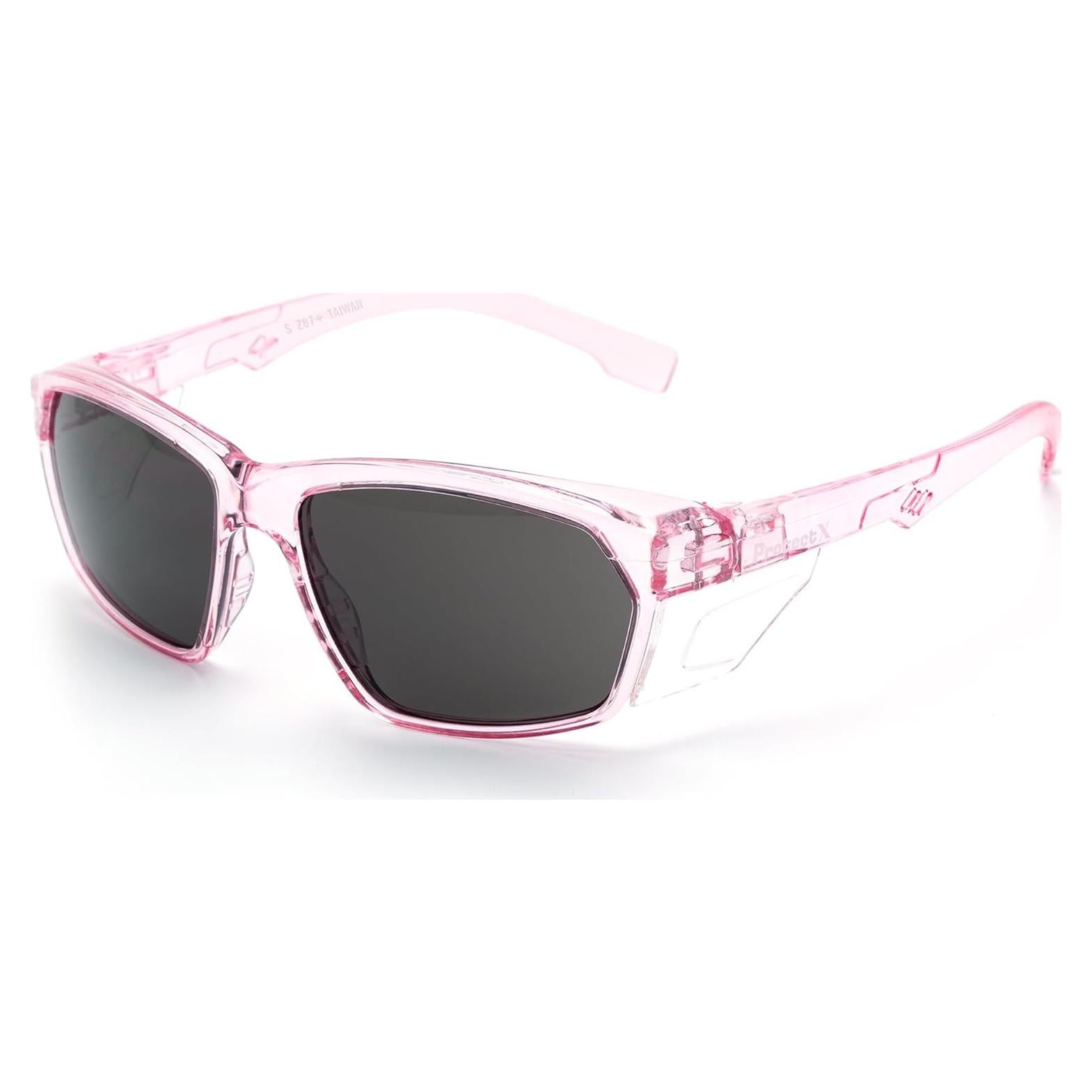 Gafas de Seguridad ProtectX Classic Rosa Antirayones y Antivaho