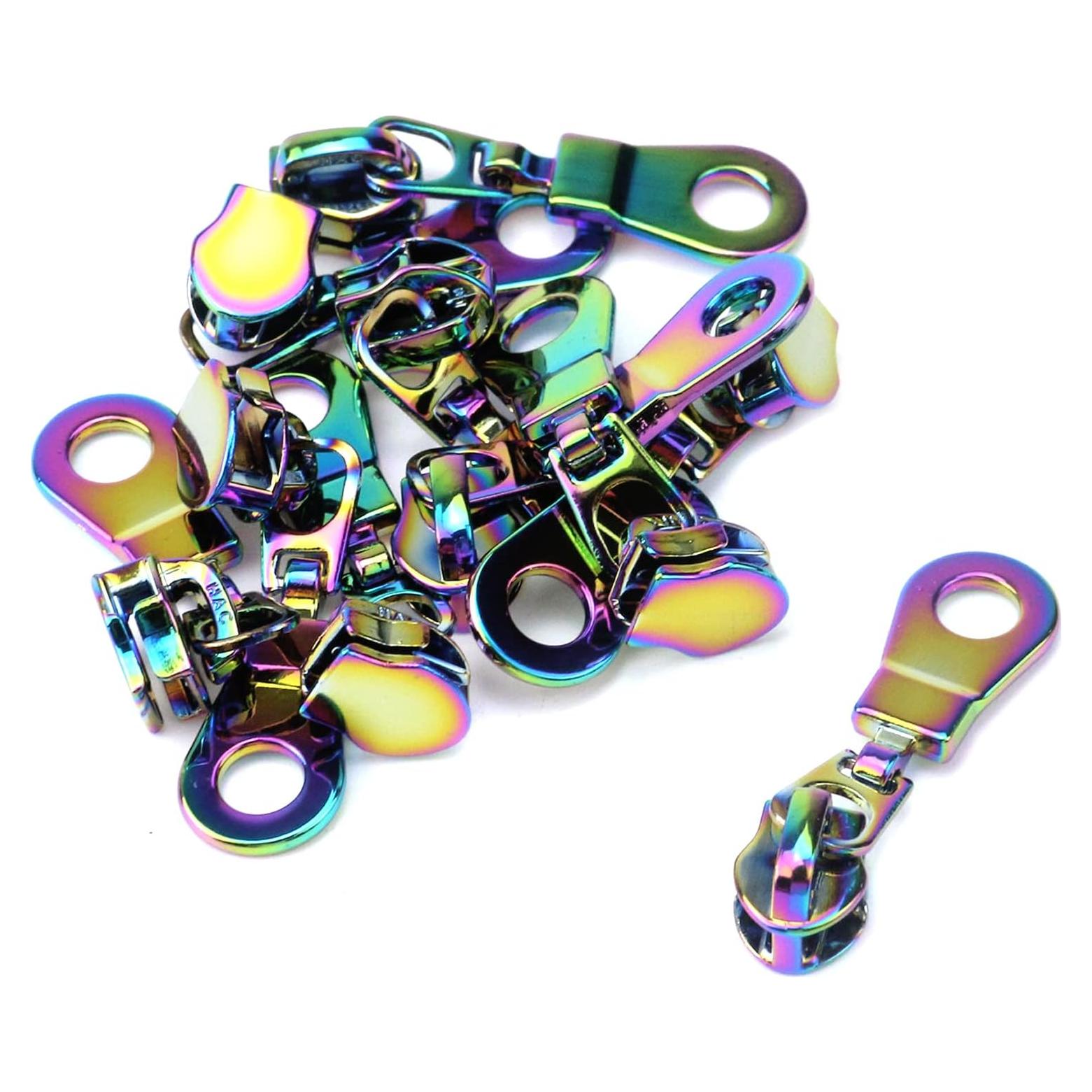 Tiradores de Cremallera HEVSTIL Arcoíris Paquete de 10 #5