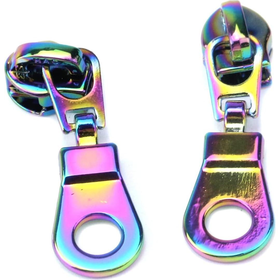 Tiradores de Cremallera HEVSTIL Arcoíris Paquete de 10 #5