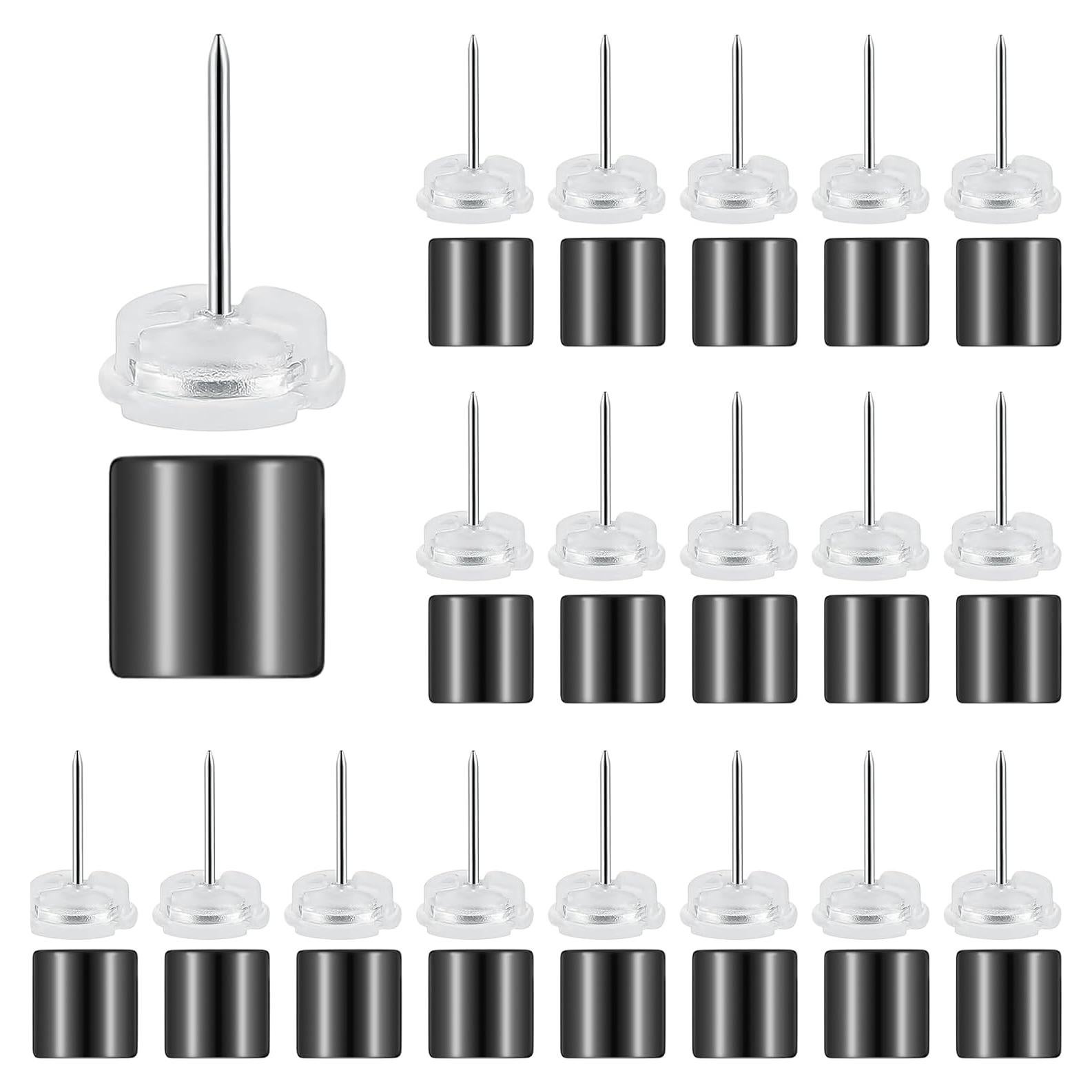 Chinchetas Magnéticas Outus 50 Unidades Negras para Pósteres