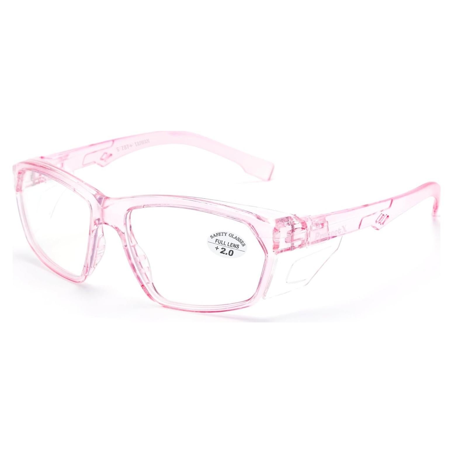 Gafas de Seguridad ProtectX Classic Rosa 2.0 Antirayones
