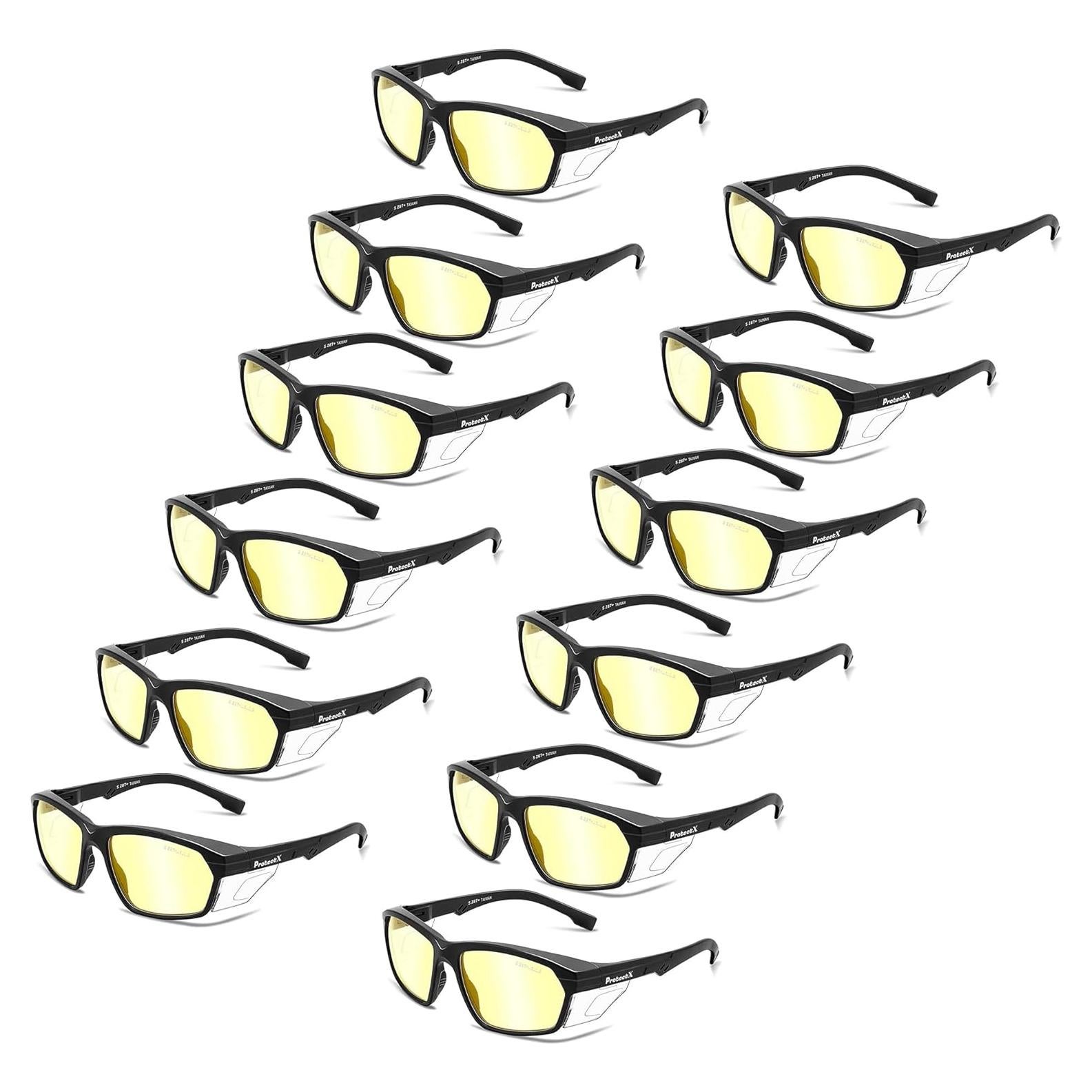 Gafas de Seguridad ProtectX Classic Lentes Ámbar Antivaho