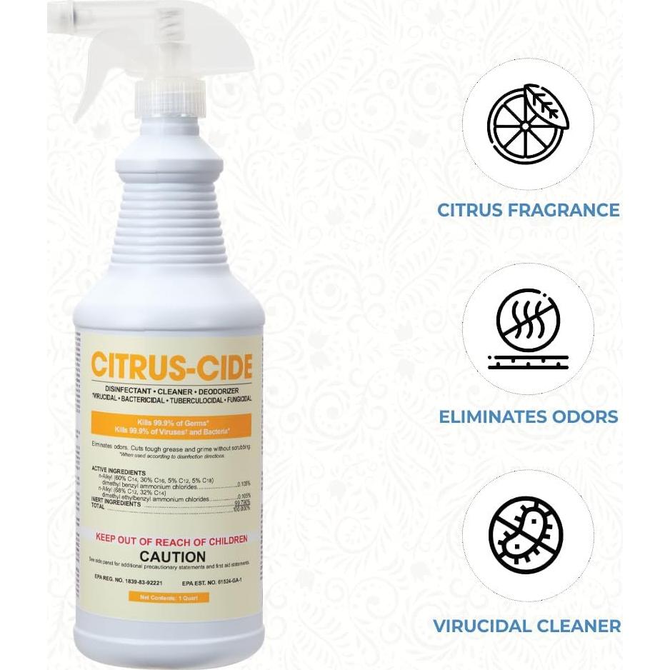 ForPro Citrus-Cide Limpiador Desinfectante 946 ml Spray