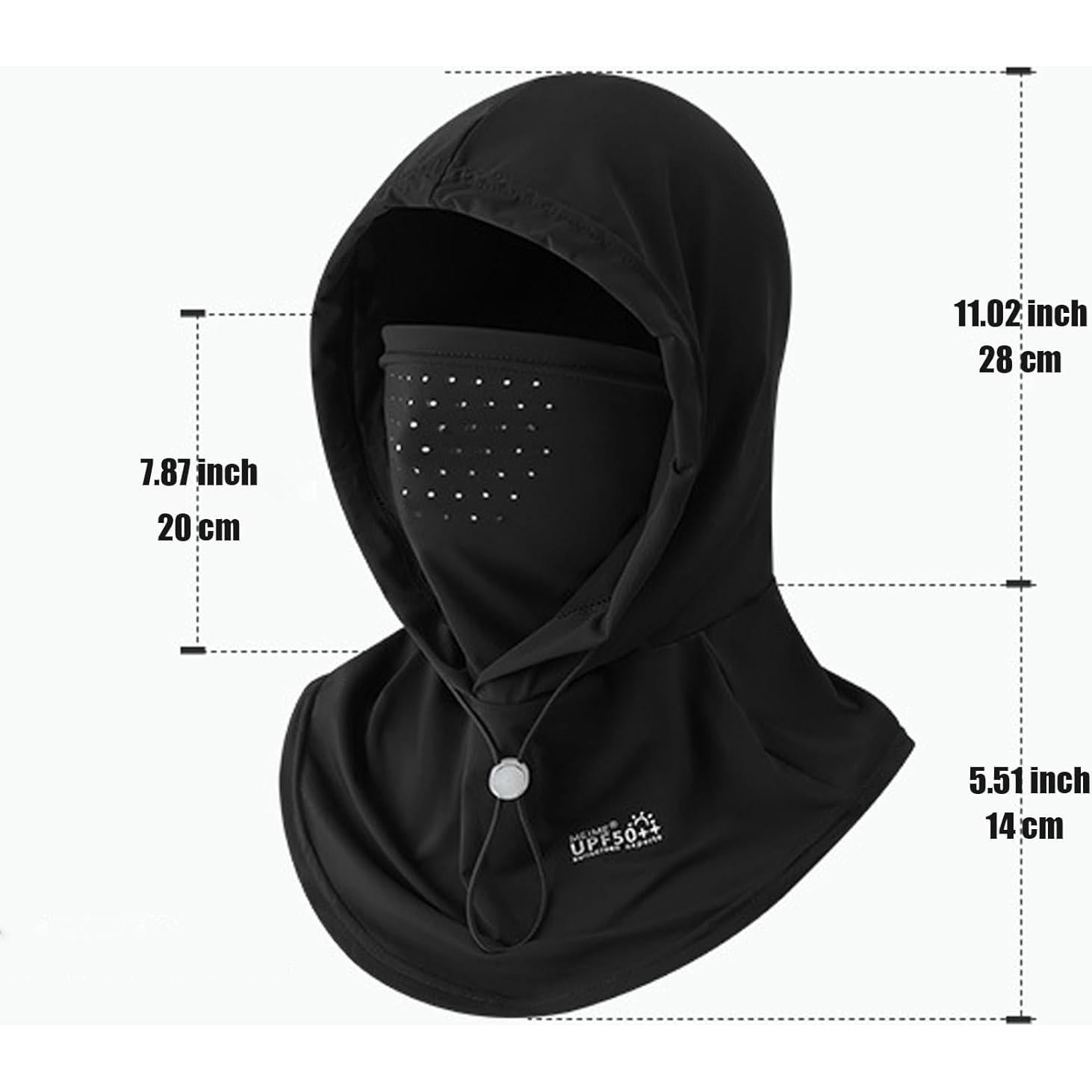 3 Pcs Balaclava Refrigerante UV Protección Solar Unisex