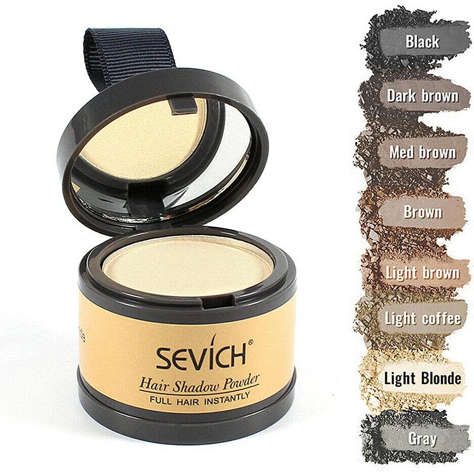 Relleno de Línea de Cabello Magik en Polvo Marrón Oscuro 4g - 2 Paquete