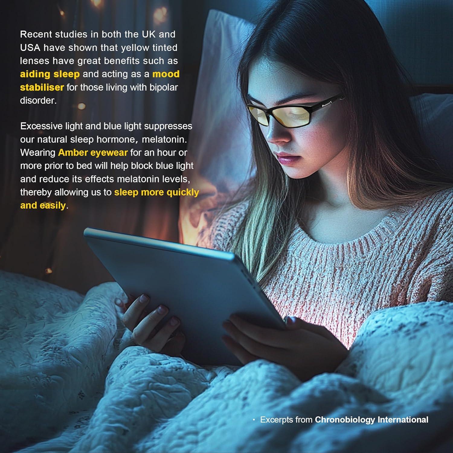 Gafas de Seguridad ProtectX Classic Ámbar Antivaho ANSI Z87.1