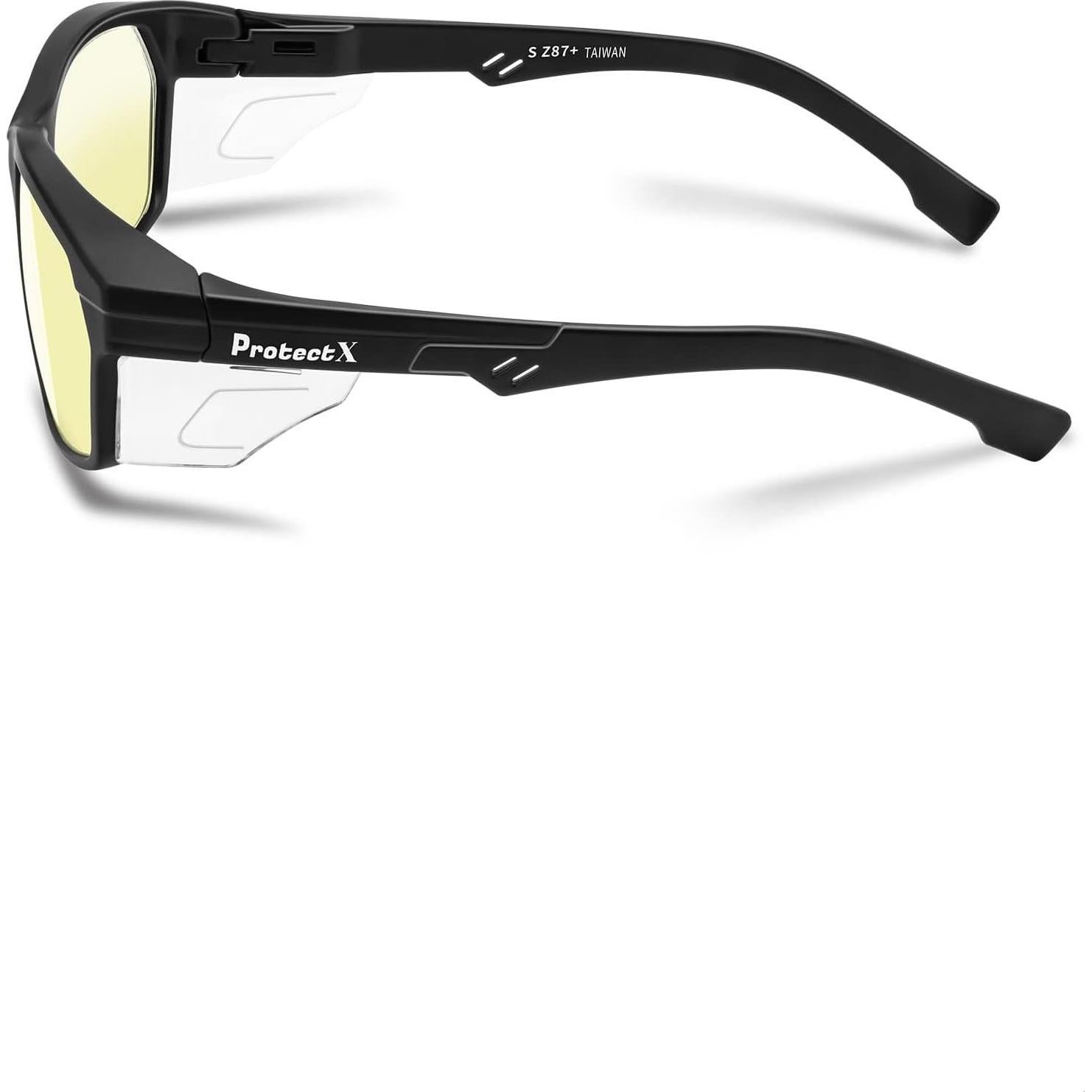 Gafas de Seguridad ProtectX Classic Ámbar Antivaho ANSI Z87.1