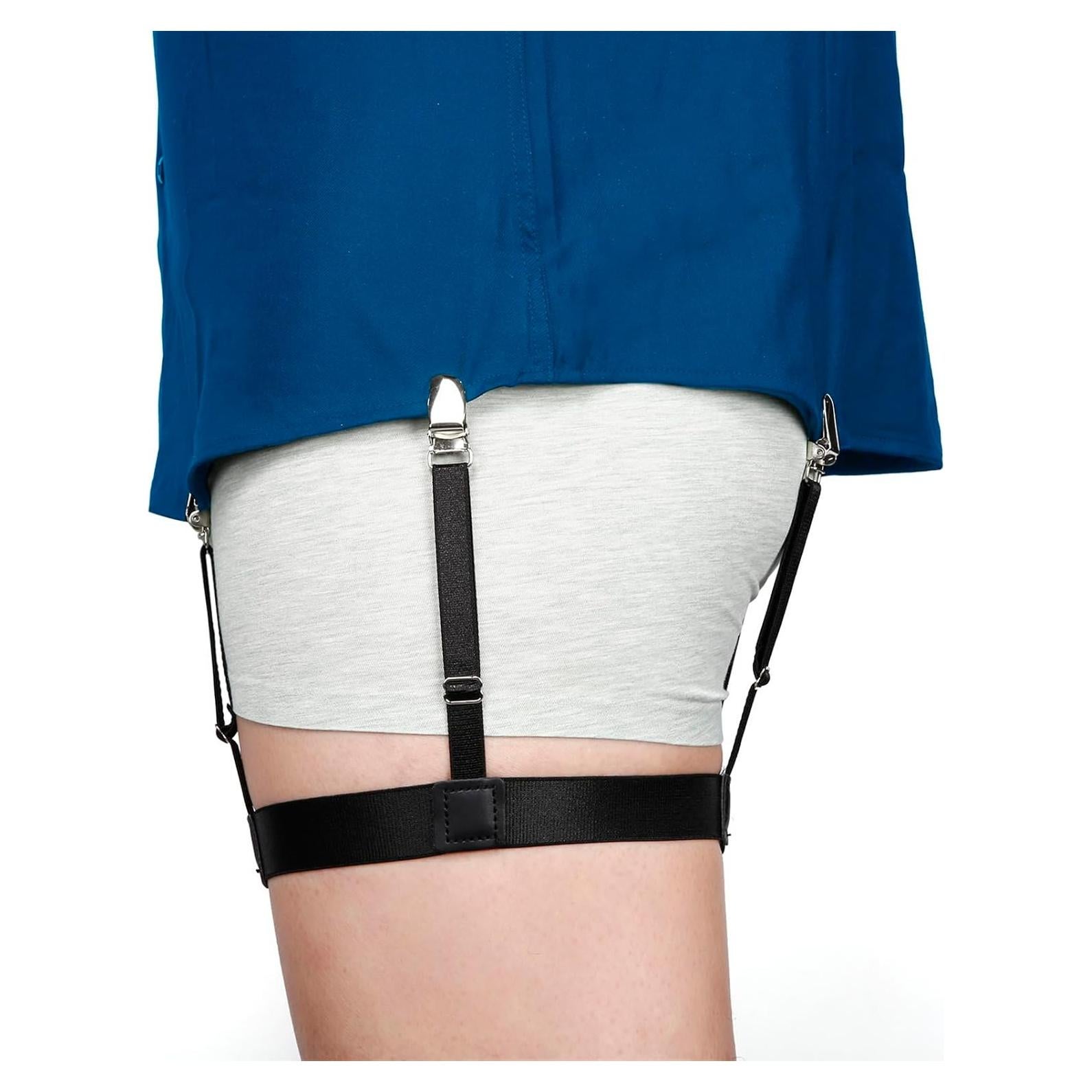 Tirantes de Camisa Ajustables Kedofe para Hombre - Antideslizantes