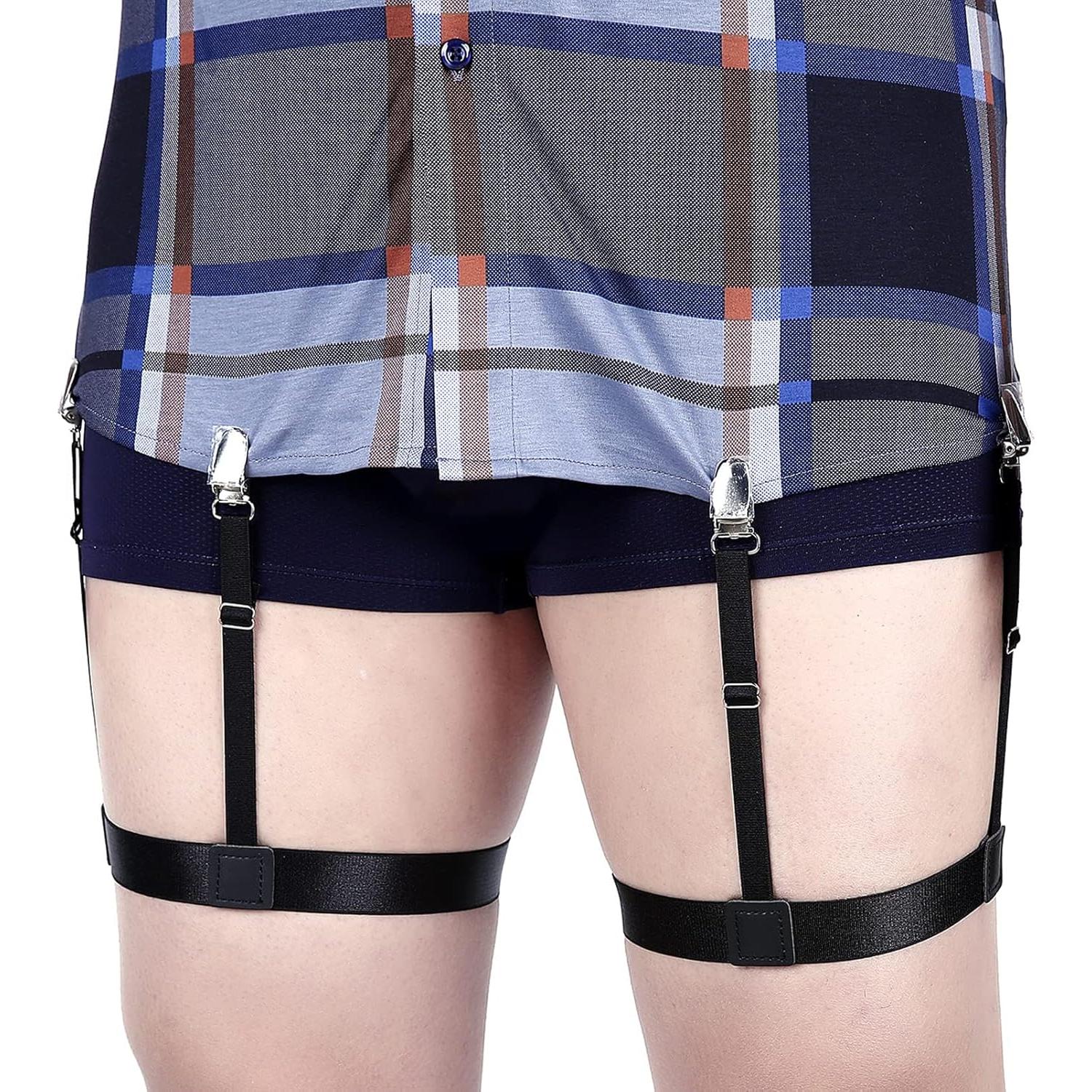 Tirantes de Camisa Ajustables Kedofe para Hombre - Antideslizantes