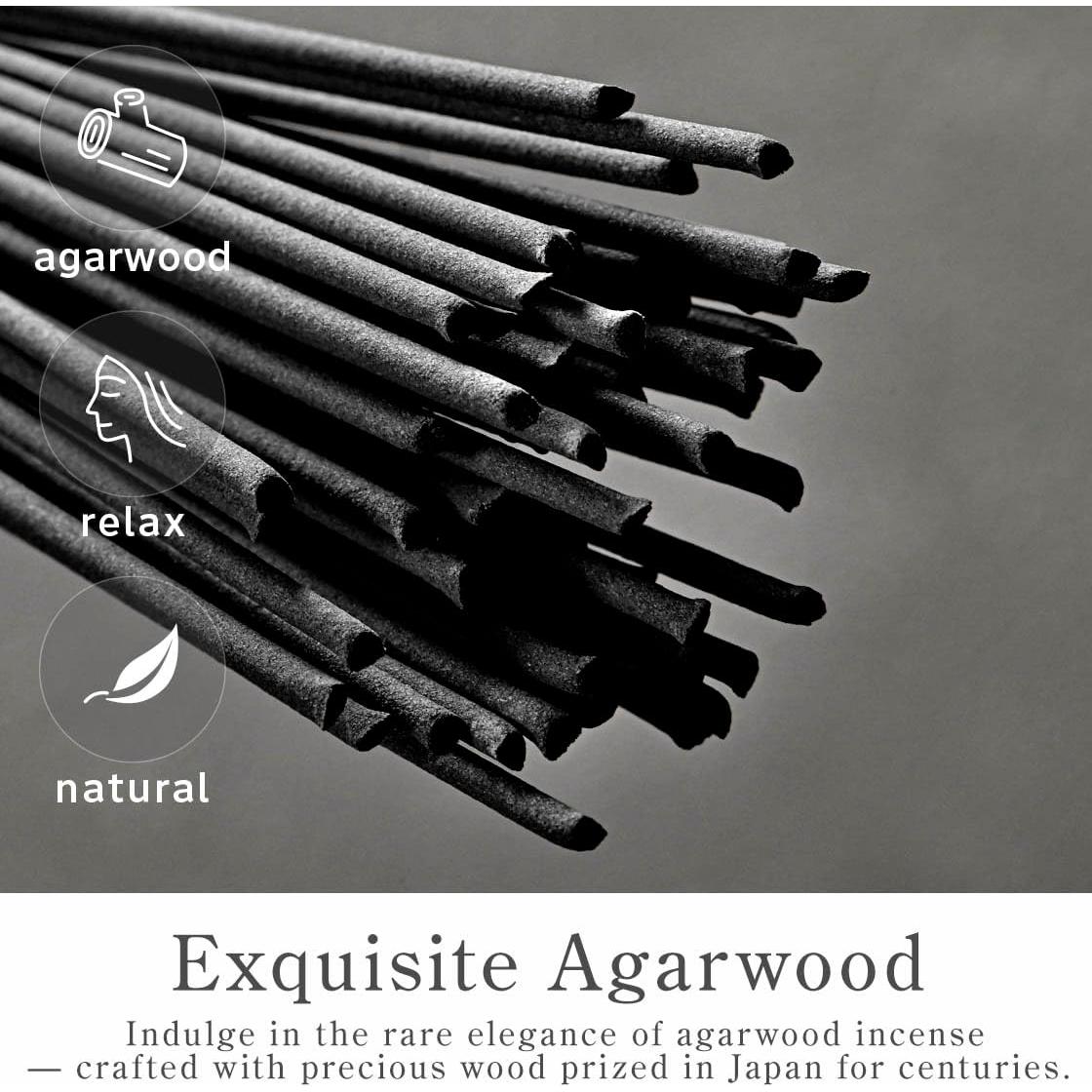 Incienso de Agarwood Nagomikobo - 60 Varillas Japonesas Premium