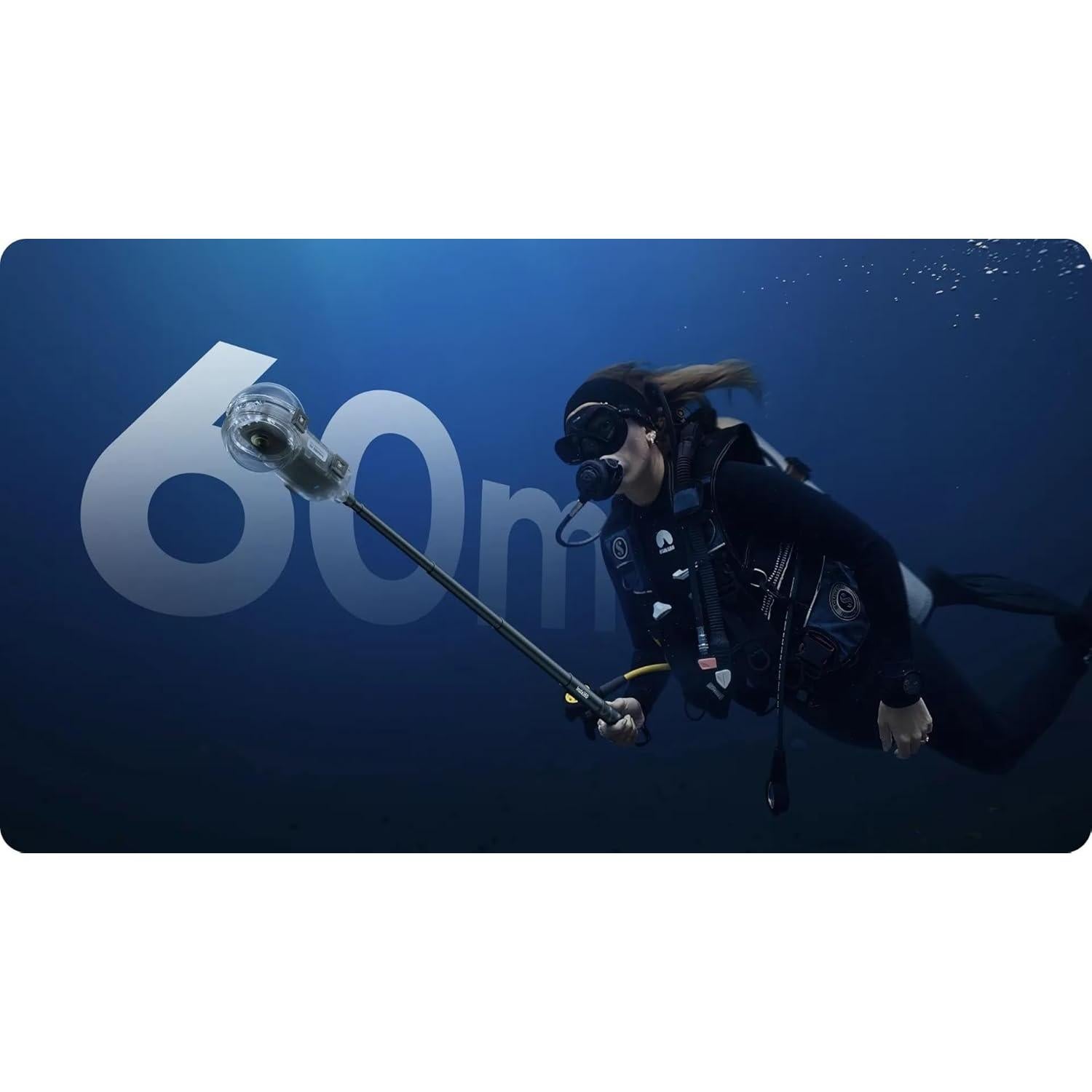 Cámara de Acción 360 Insta360 X5 8K con Funda de Buceo