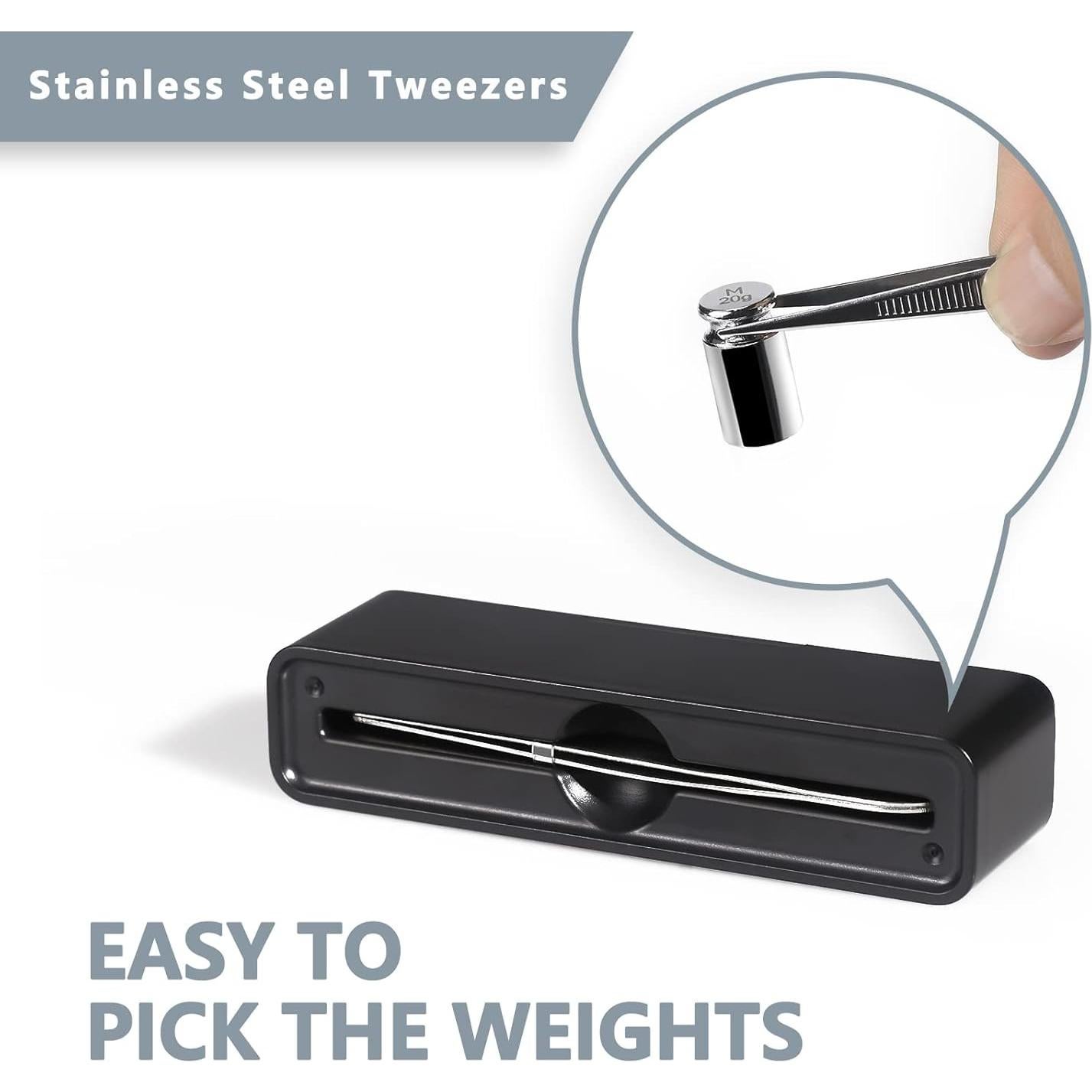 Juego de Pesas de Calibración UNIWEIGH 7pcs 1-60g