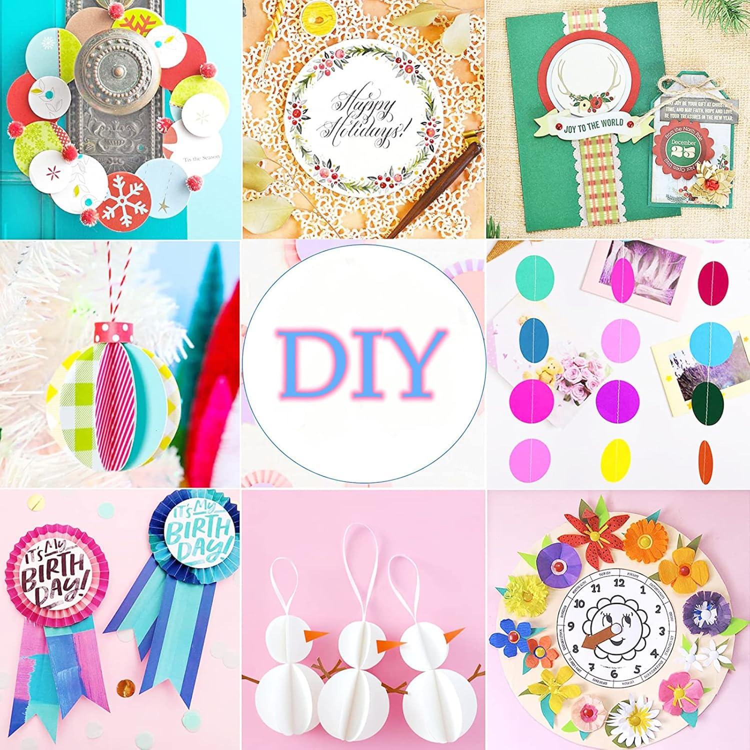 Perforadora Circular 2.54 cm WSYHOMIE para Manualidades