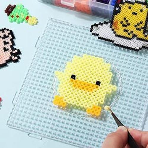 Kits de Tableros Hexagonales H&W para Perlas de Fusible 5mm - 3 Piezas