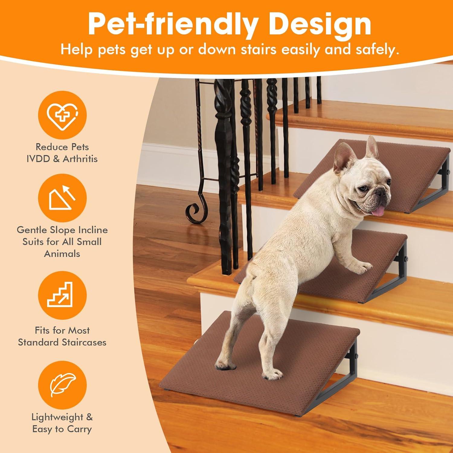 Rampas para Perros LitaiL - 3 Paquetes Antideslizantes 70kg