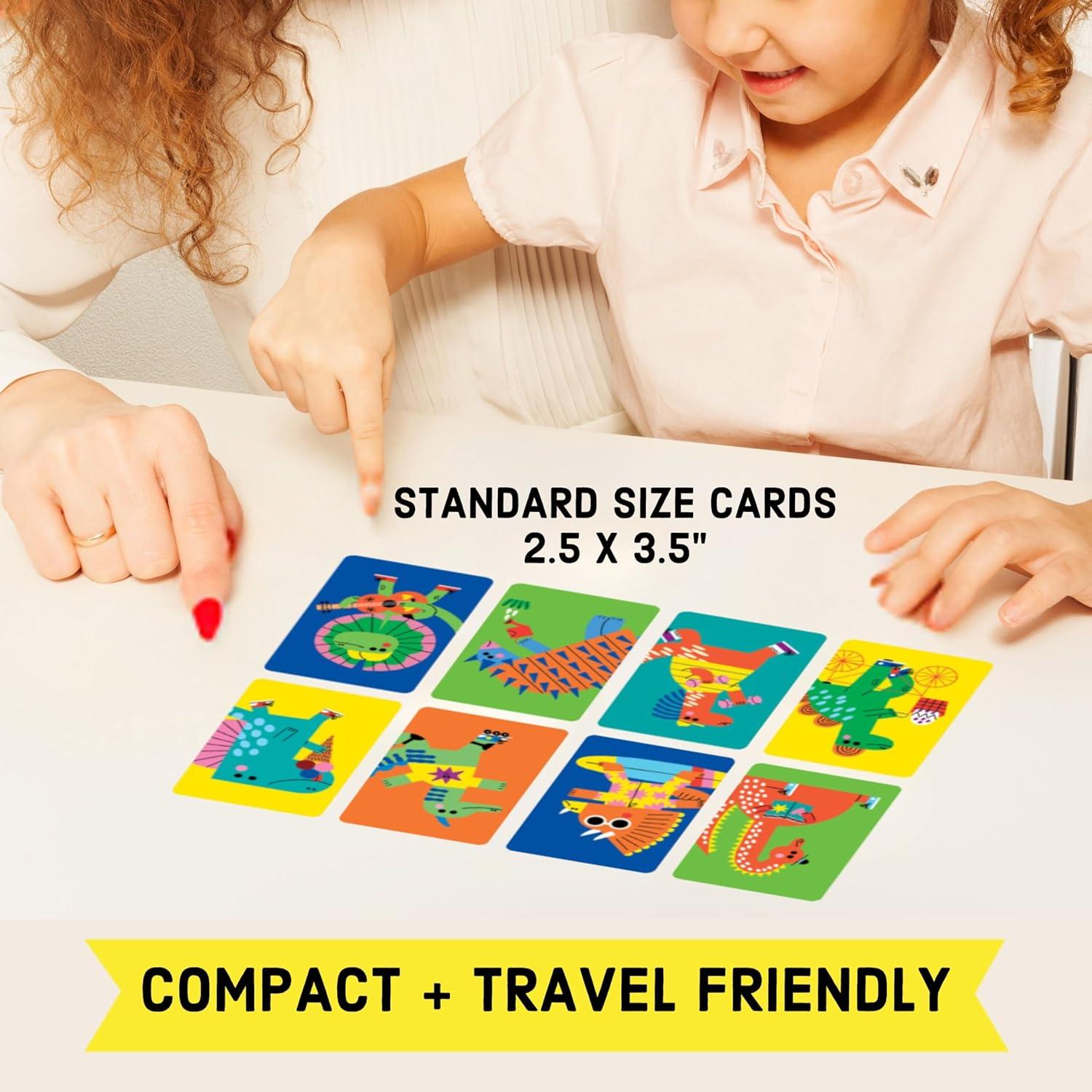 Juego de Cartas Dino Slaps! Mudpuppy - Diversión Prehistórica