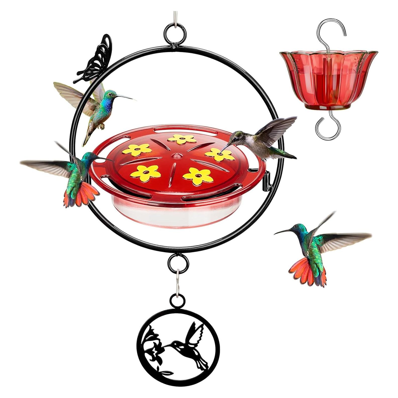 Alimentador de Colibrí Kingsyard 8 oz Colgante Antibacteriano