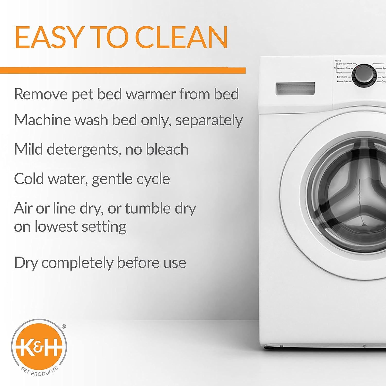 Cueva Térmica para Gatos K&H 43x38x33cm Gris Lavable