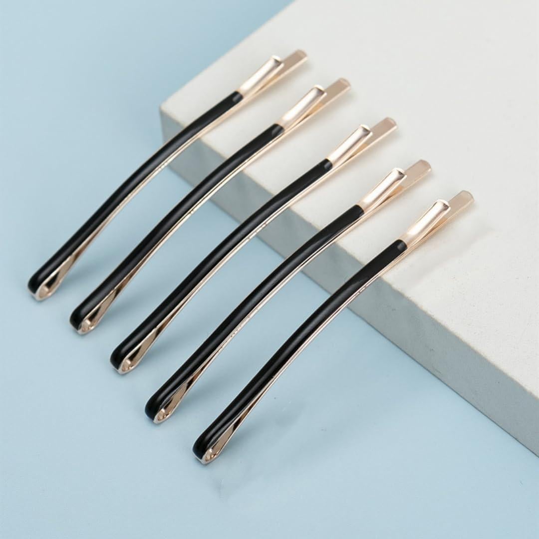 Pasadores de Metal Textention para Cabello 20pcs Negros