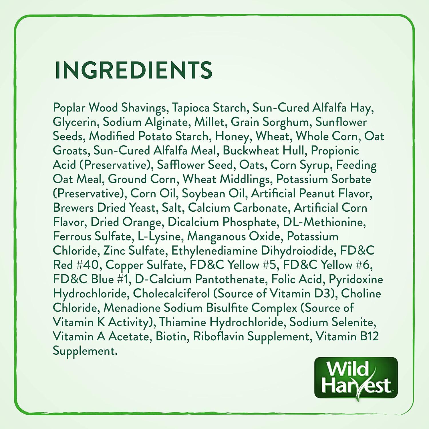 Golosina Comestible para Conejos Wild Harvest Logz Rellenos 218g