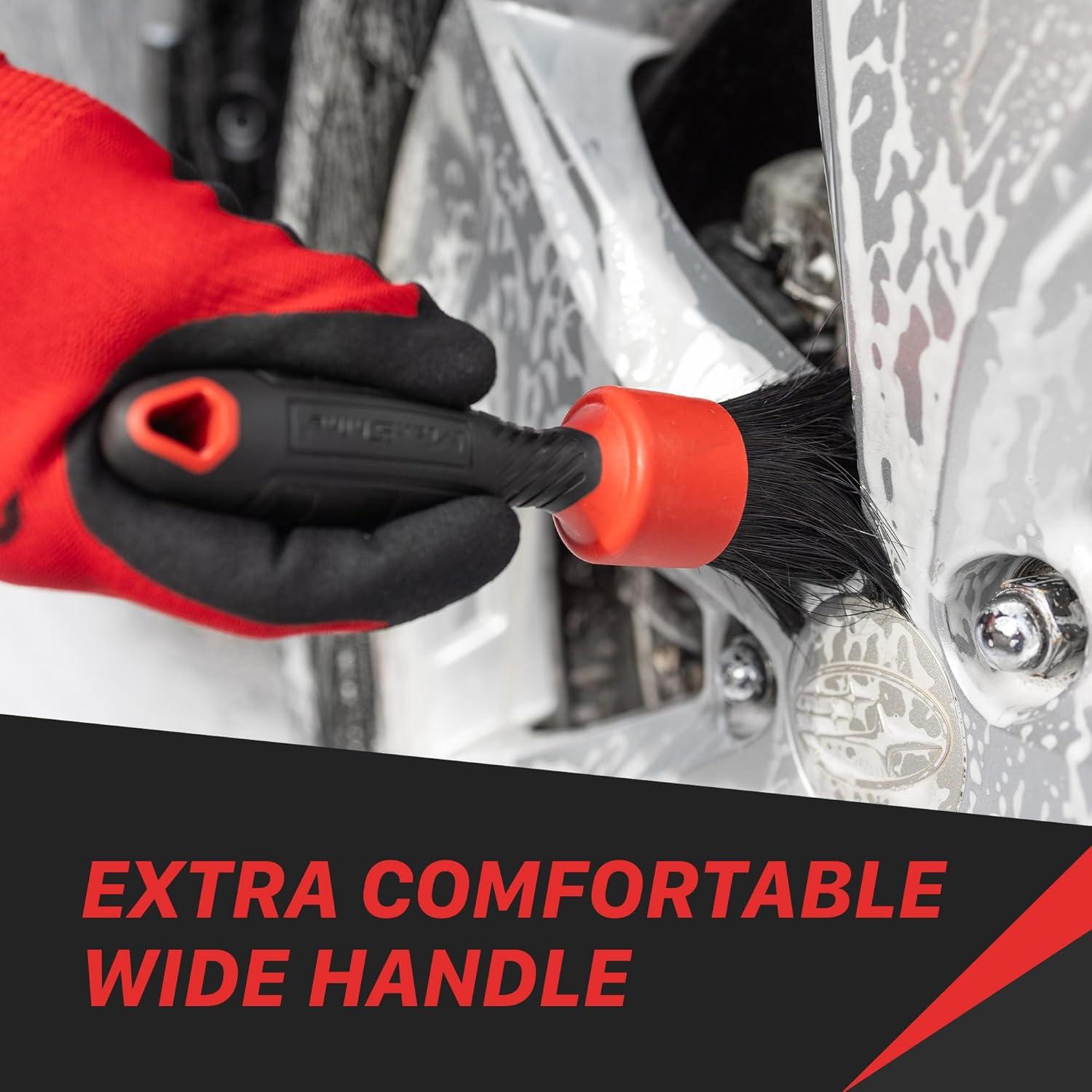 Cepillo de Detalle Maxshine 100% Pelo de Jabalí 704626-B