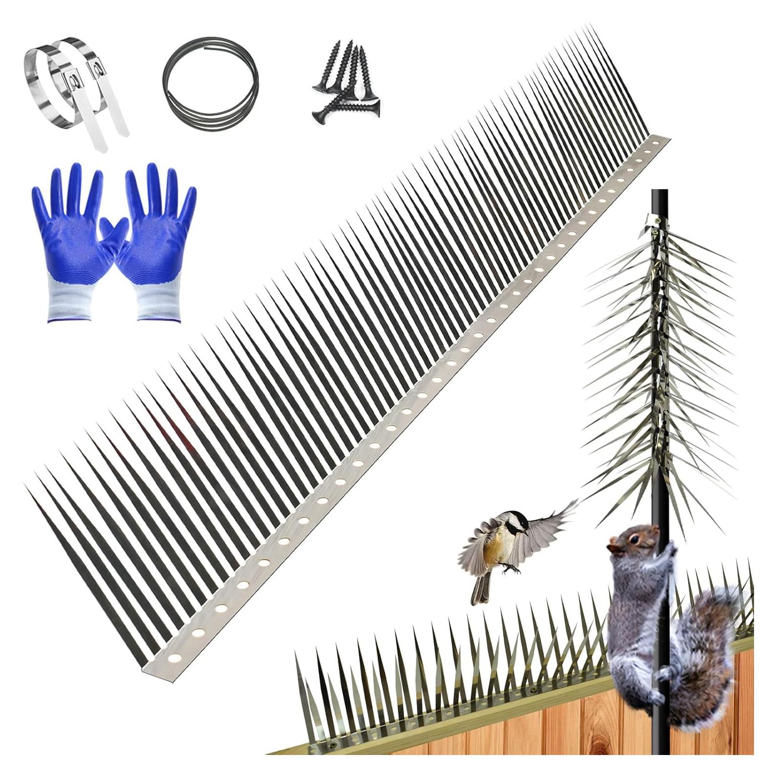 Picos Antiardillas TIQUKDELY 101.6 cm Acero Inoxidable