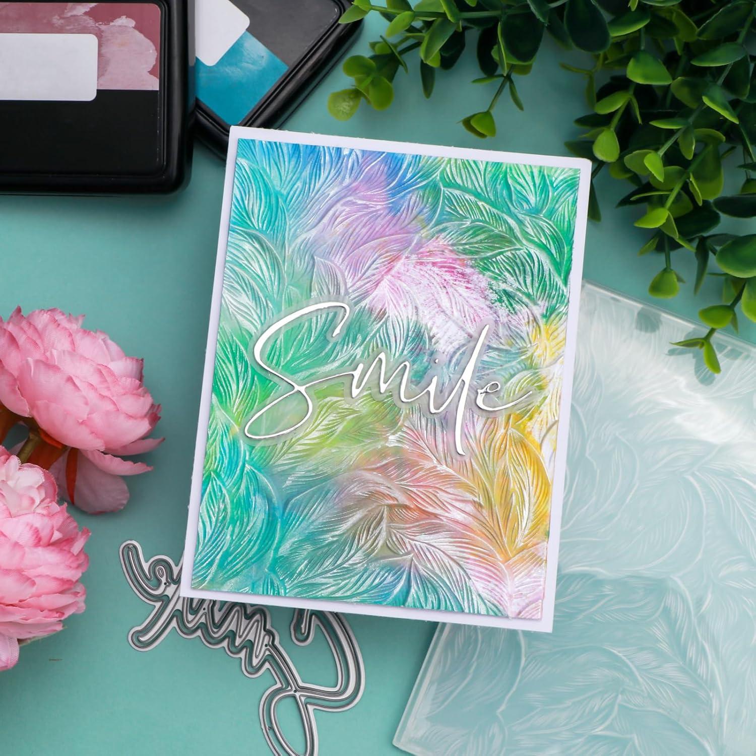 Carpeta de Relieve 3D BAOFALI para Scrapbooking 16x11.5cm