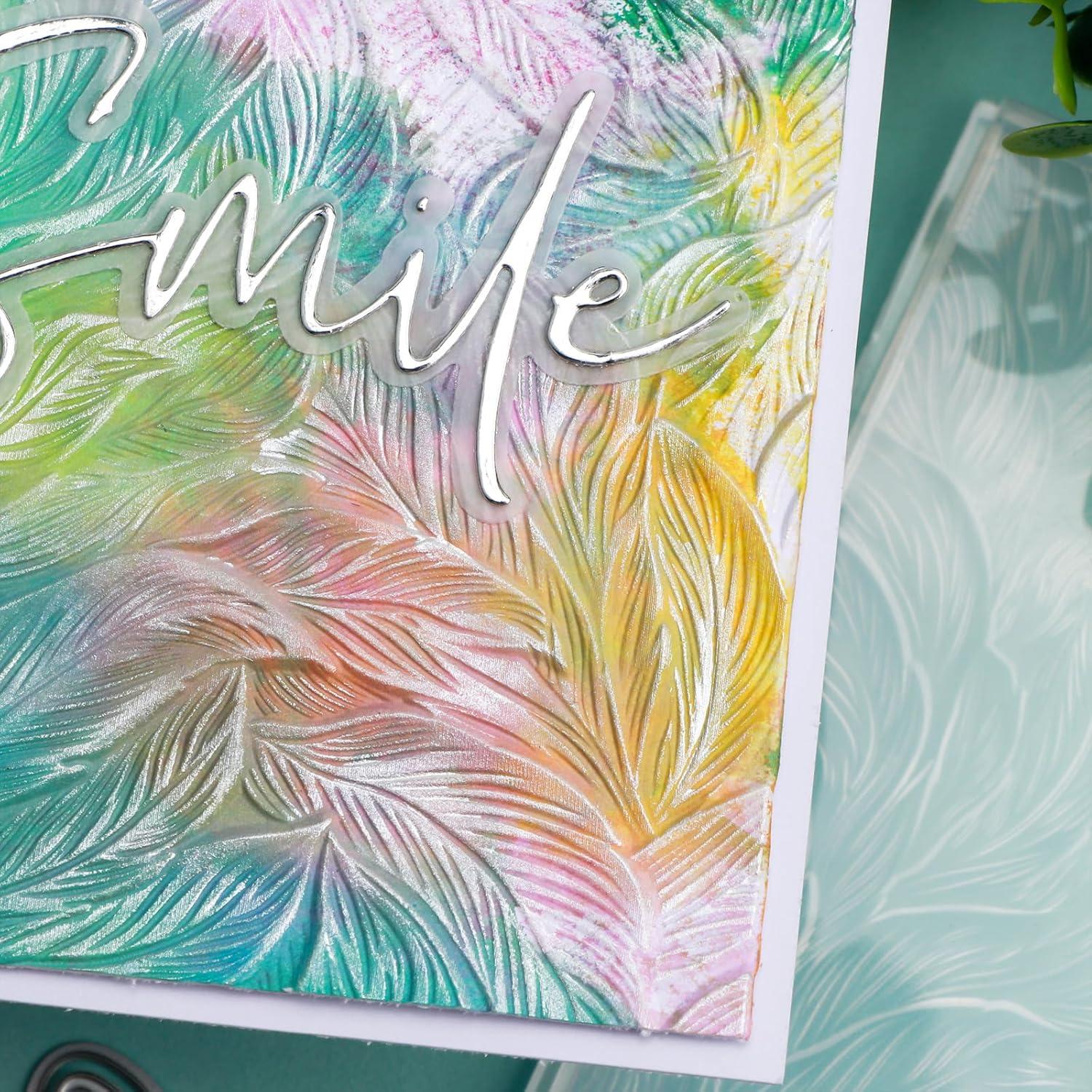 Carpeta de Relieve 3D BAOFALI para Scrapbooking 16x11.5cm