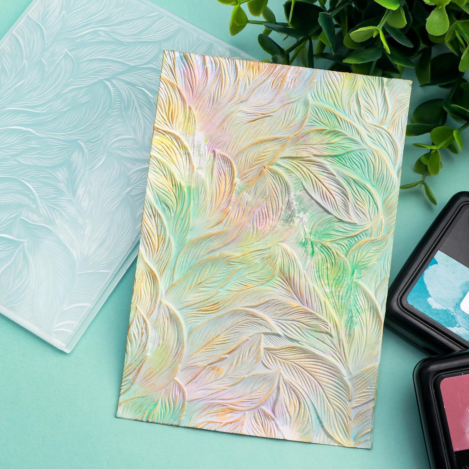 Carpeta de Relieve 3D BAOFALI para Scrapbooking 16x11.5cm