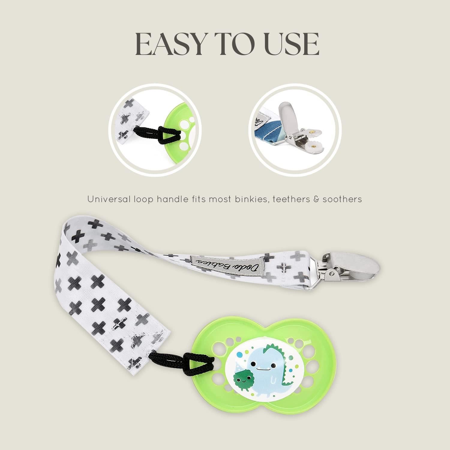 Juego de Clips para Chupete Dodo Babies - Estuche Universal