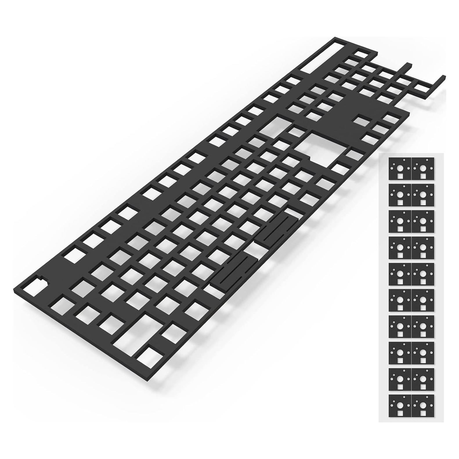 Espuma Poron 108 para Teclado + 120 Almohadillas