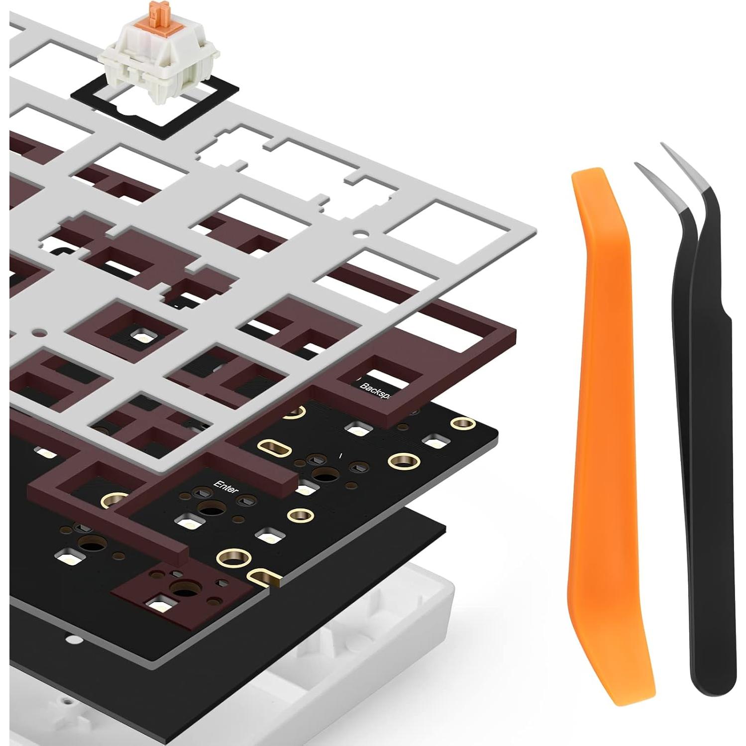 Espuma Poron 108 para Teclado + 120 Almohadillas