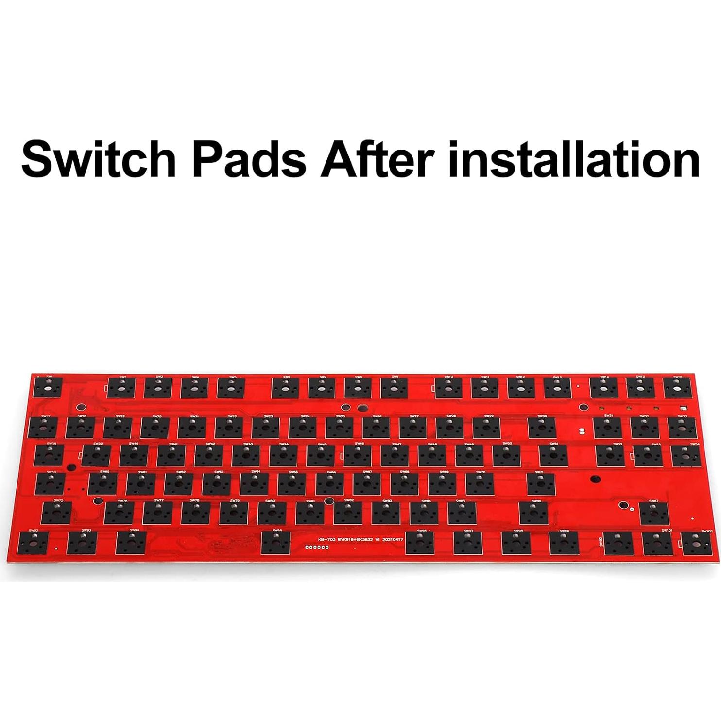 Espuma Poron 108 para Teclado + 120 Almohadillas