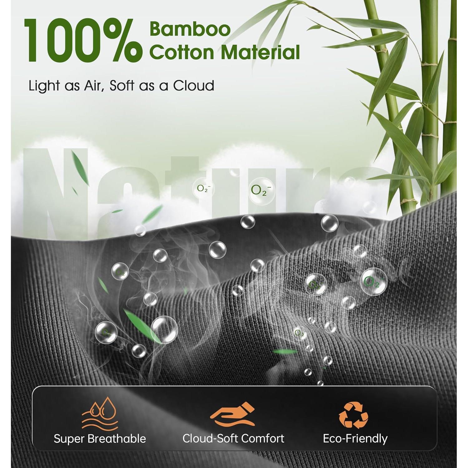 Máscara de Sueño Bluetooth LC-dolida 3D Algodón Bambú Negra