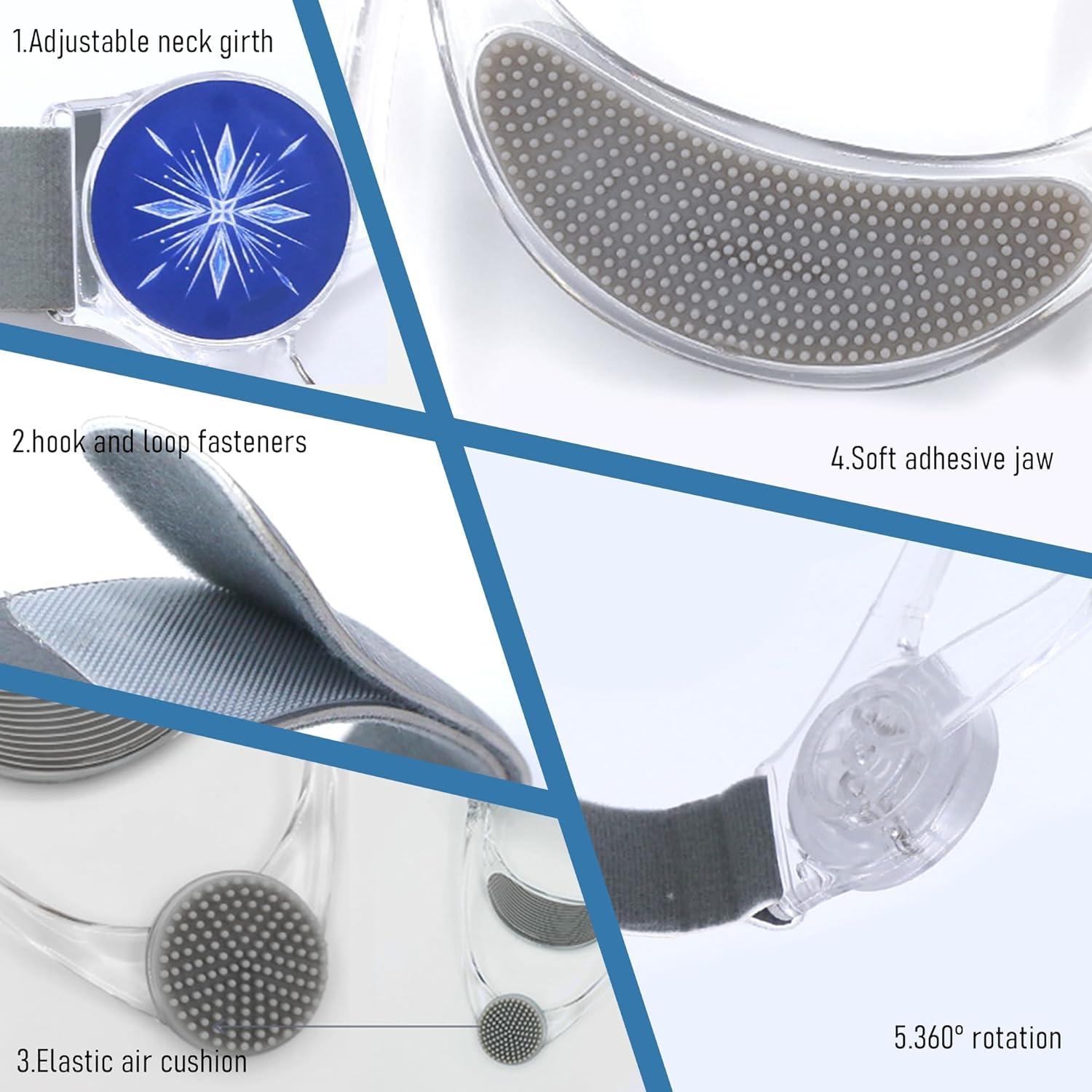 Collar Cervical Ajustable JUAWTYUK para Alivio de Dolor de Cuello