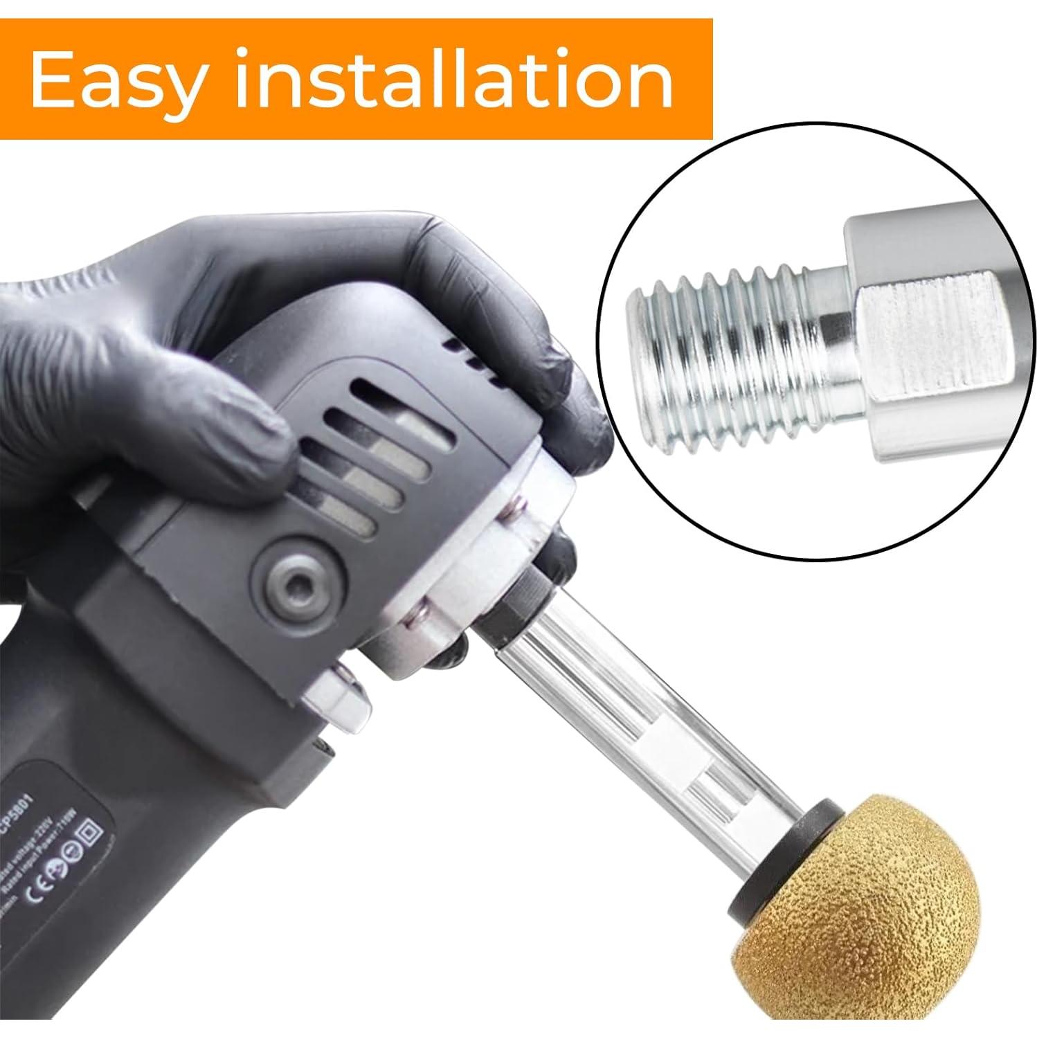 Varilla de Extensión para Amoladora Angular 5/8-11 Vrsafan - 3 Tamaños